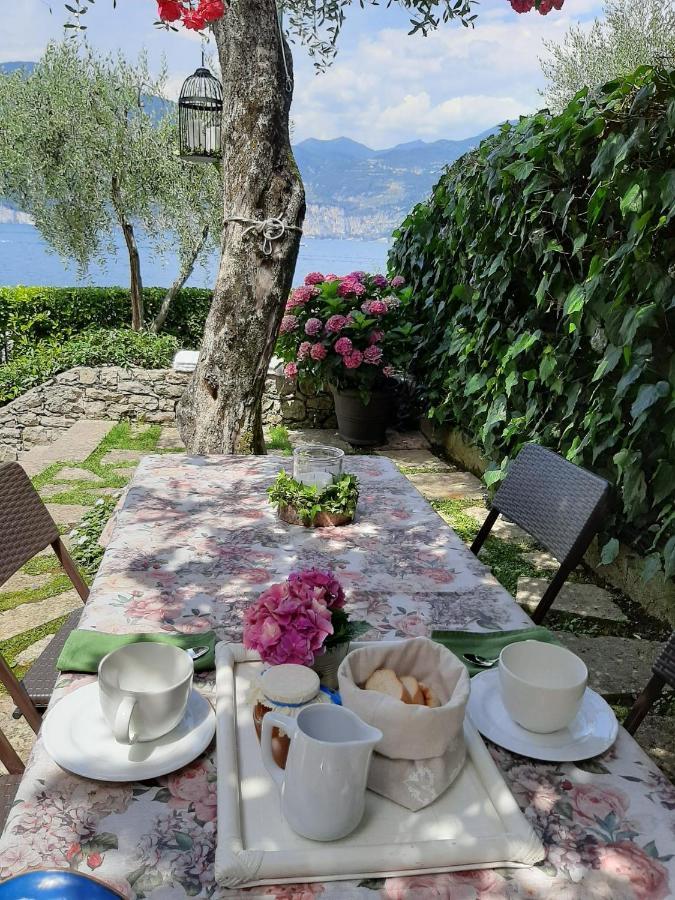 Villa Sul Lago Con Pontile Privato A Brenzone Sul Garda - Unique And Exclusive 外观 照片