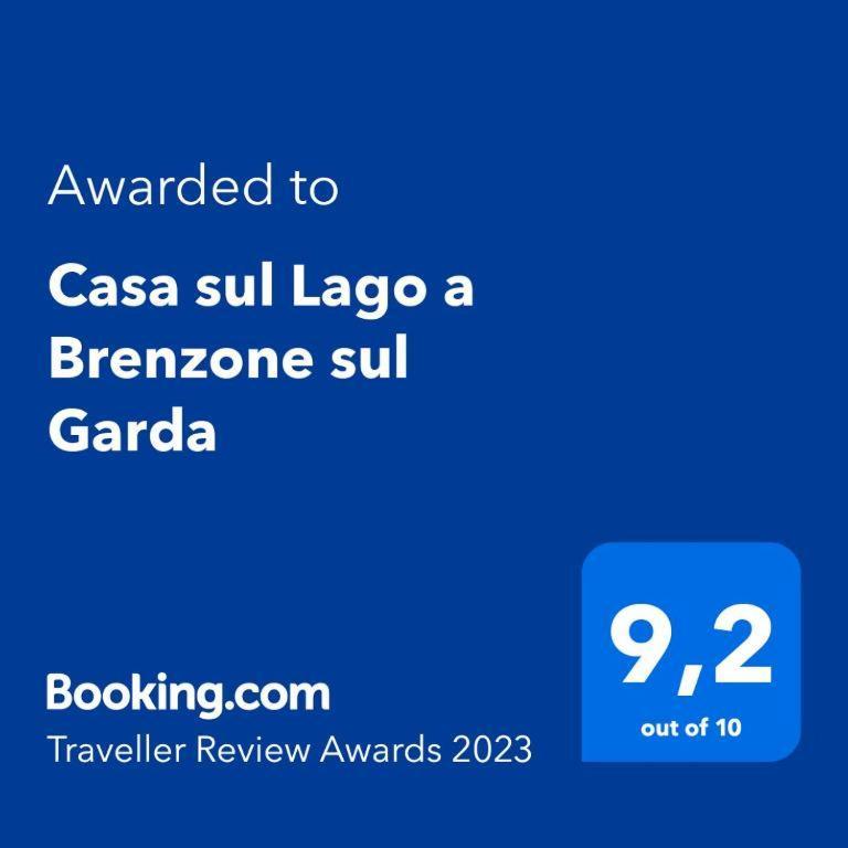 Villa Sul Lago Con Pontile Privato A Brenzone Sul Garda - Unique And Exclusive 外观 照片